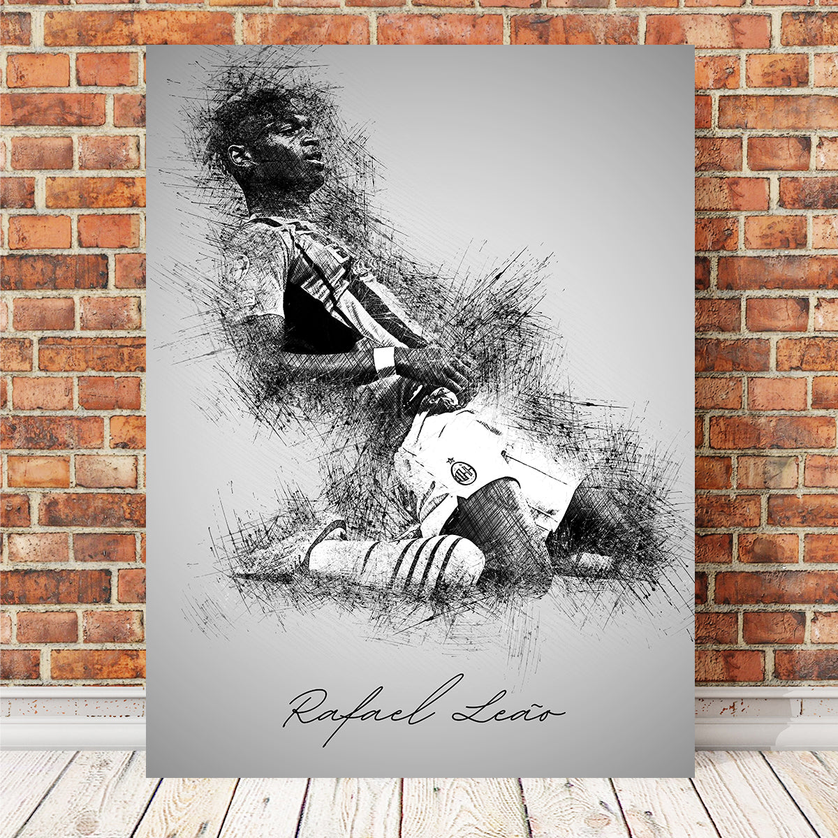 Rafael Leão Wall Art