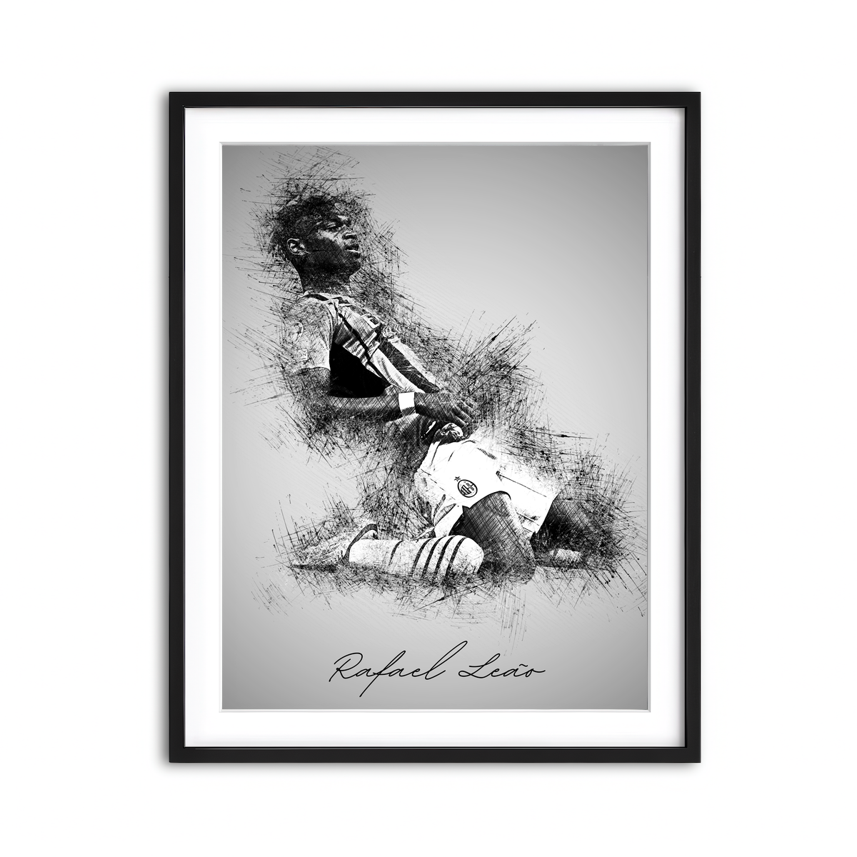 Framed Print 3x4 Black
