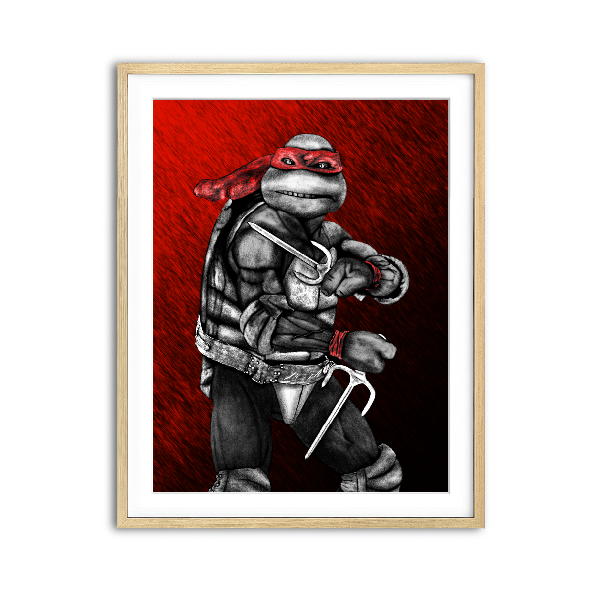 Framed Print 3x4 Natural