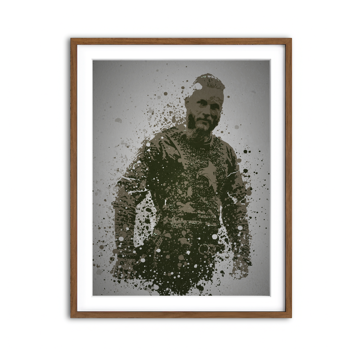 Framed Print 3x4 Walnut