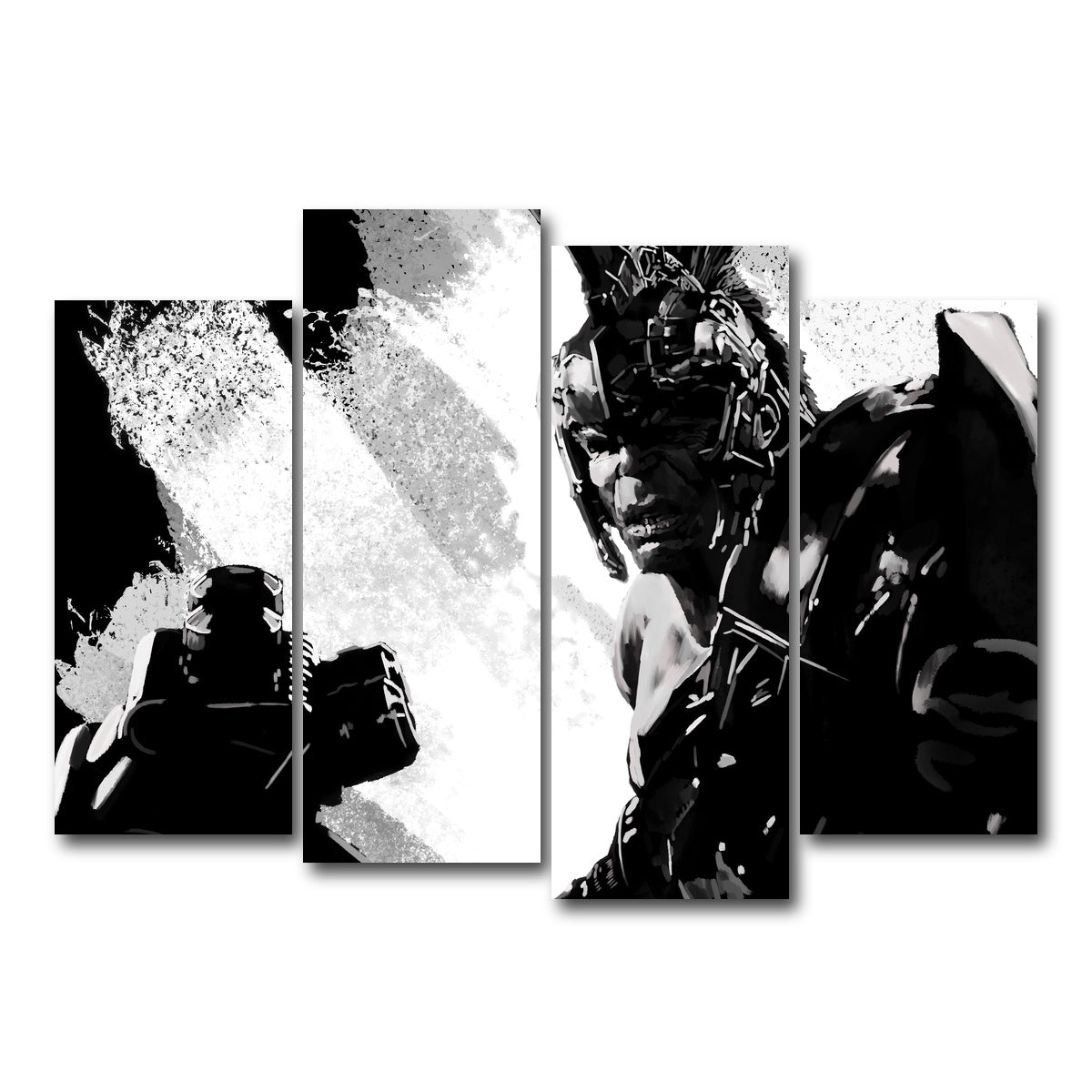 AUTO-MOCKUP WHITE | Ragnorok Hulk | 4 Piece | Gallery Wrap Canvas | group=4_normal