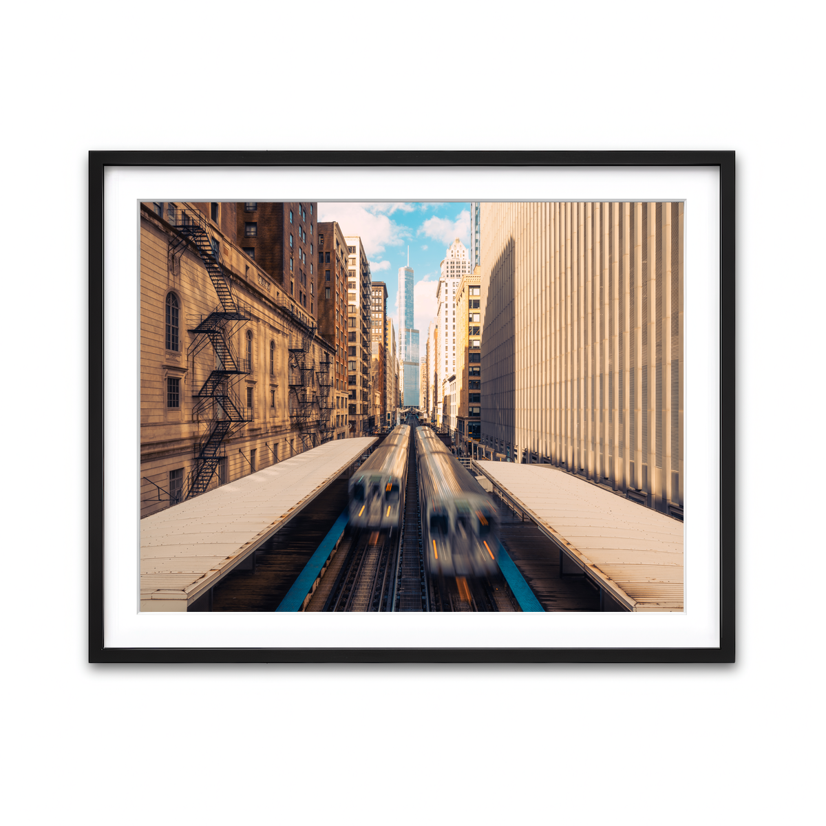 Framed Print 4x3 Black
