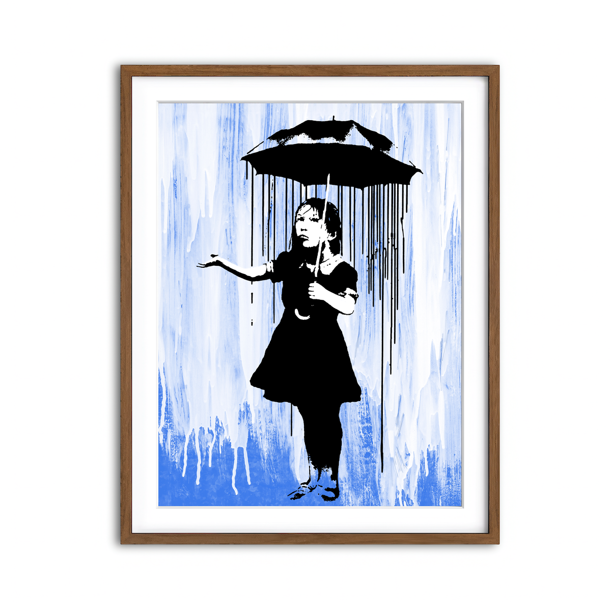 Framed Print 3x4 Walnut