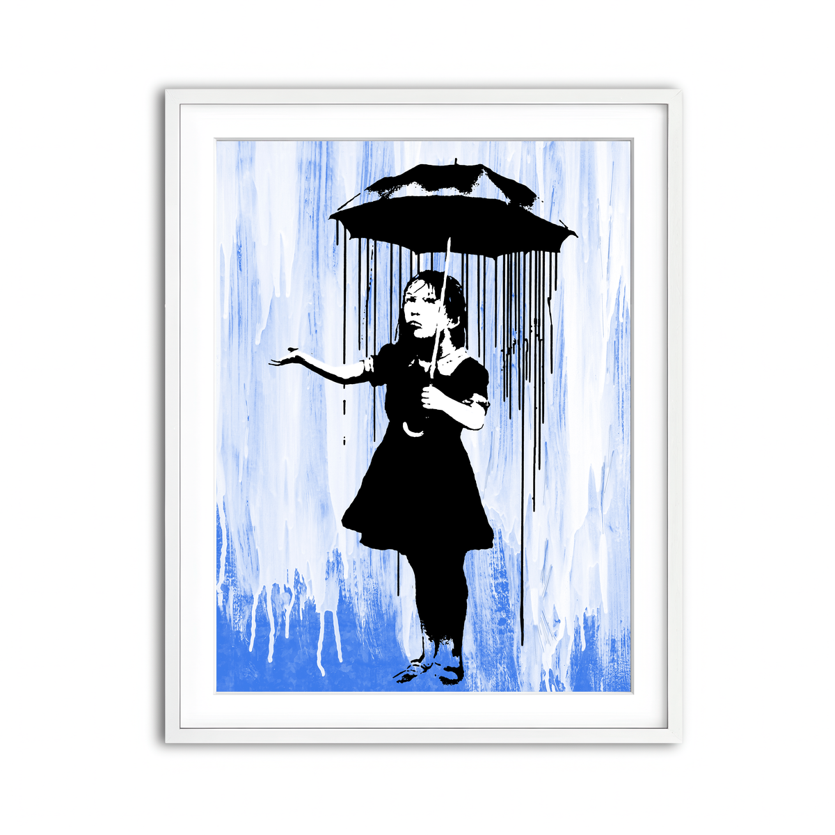 Framed Print 3x4 White