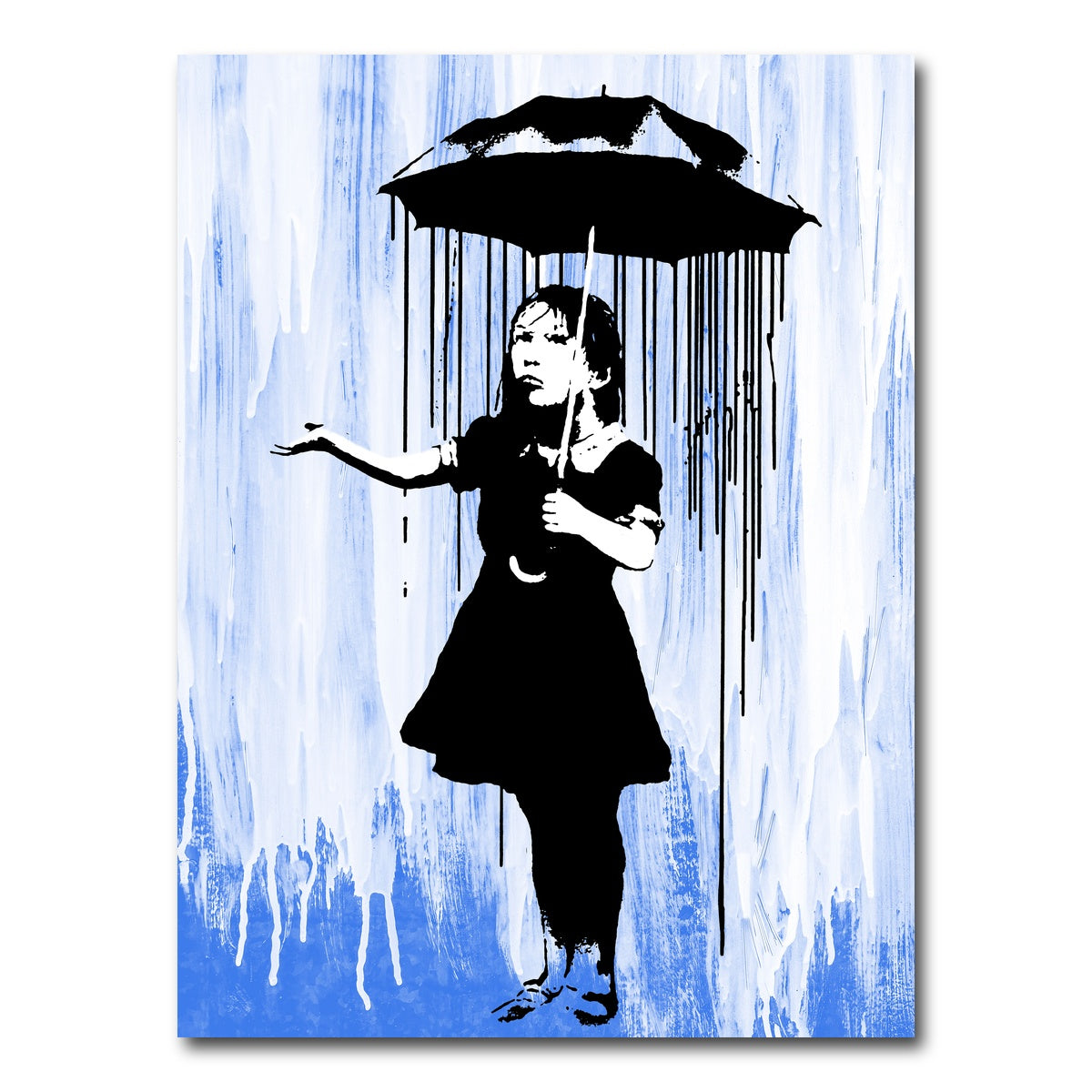 AUTO-MOCKUP WHITE | Rain Girl | 1 Piece | Gallery Wrap Canvas | group=3x4