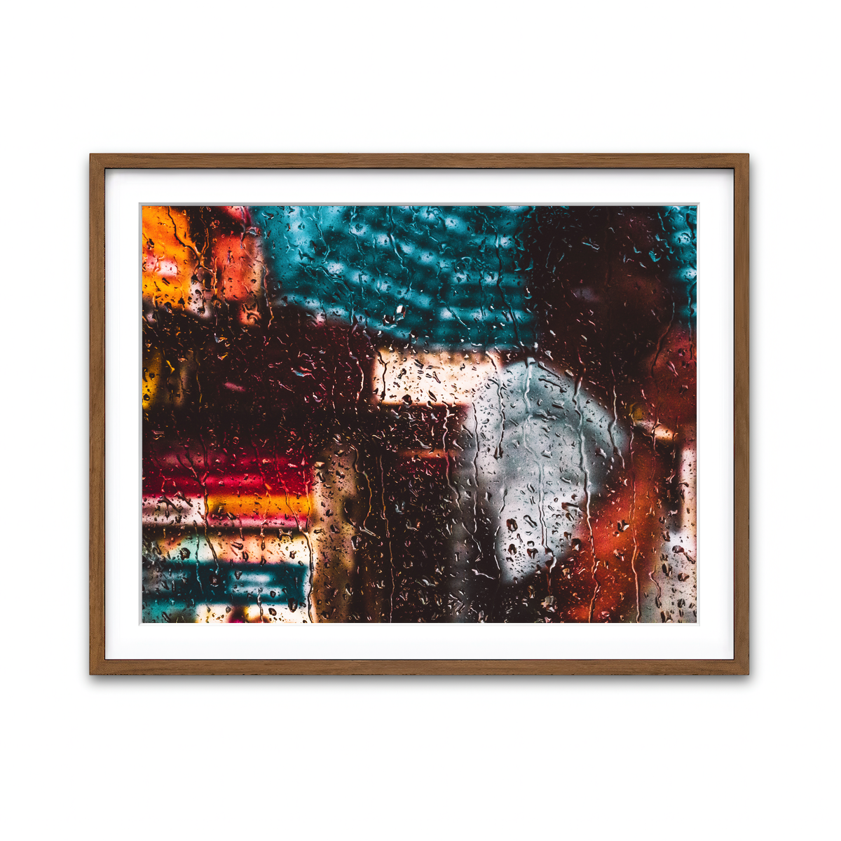 Framed Print 4x3 Walnut