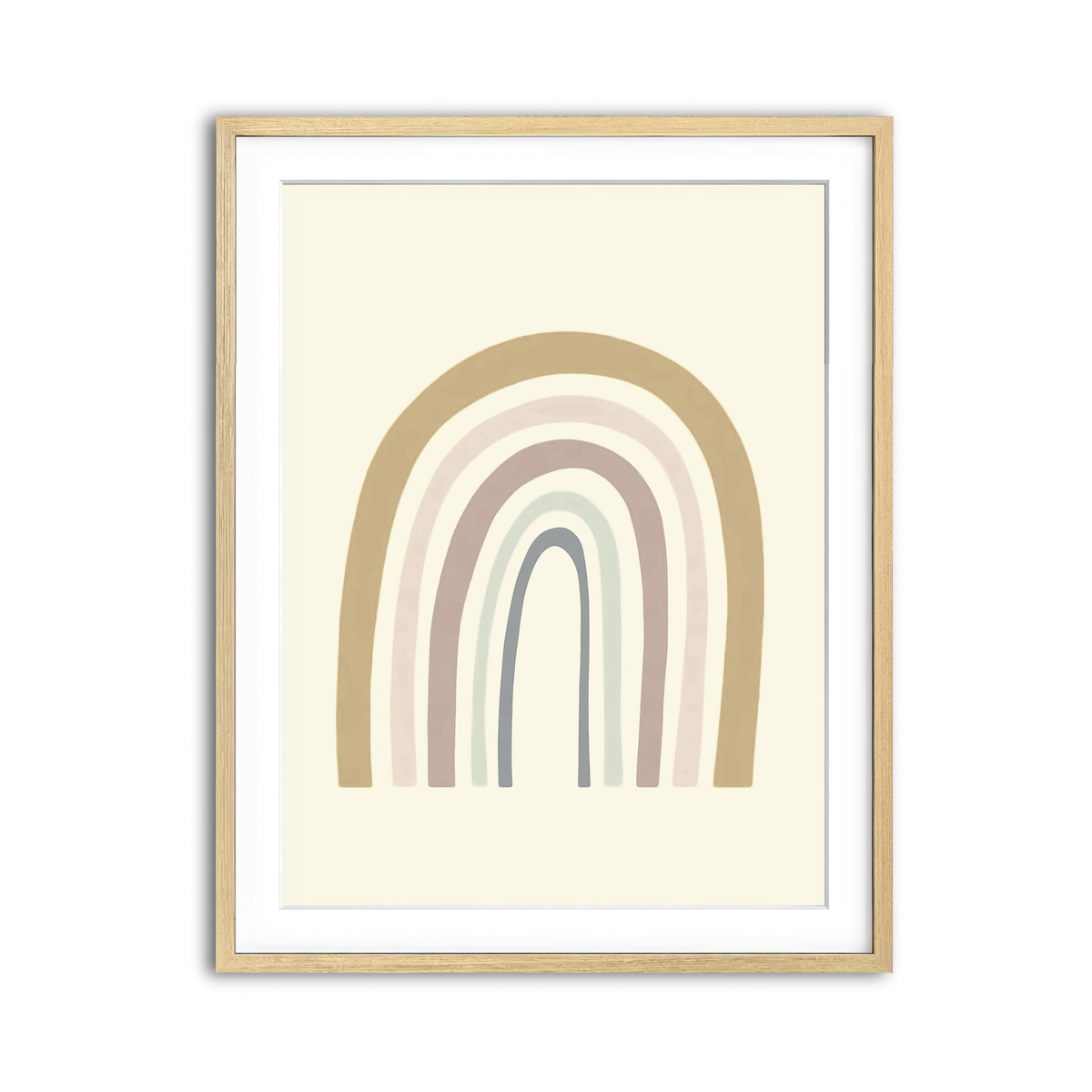 Framed Print 3x4 Natural