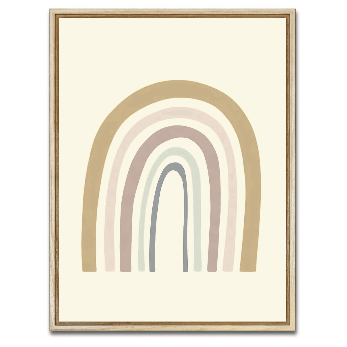 AUTO-MOCKUP WHITE | Rainbow Boy | 1 Piece | Natural Framed Canvas | group=3x4
