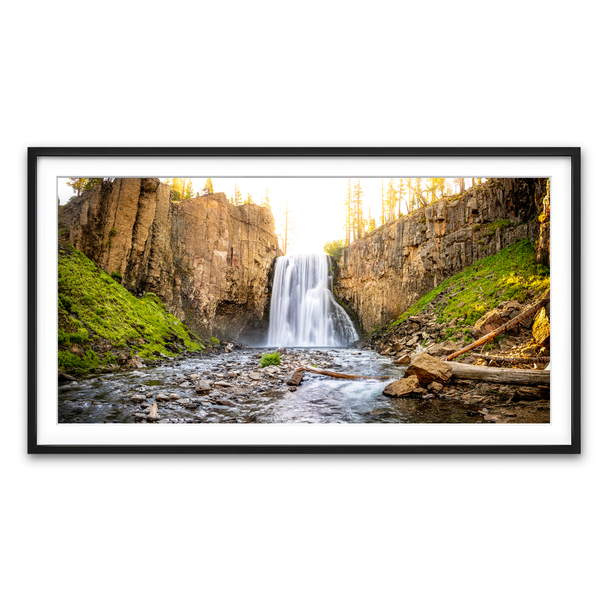Framed Print 2x1 Black