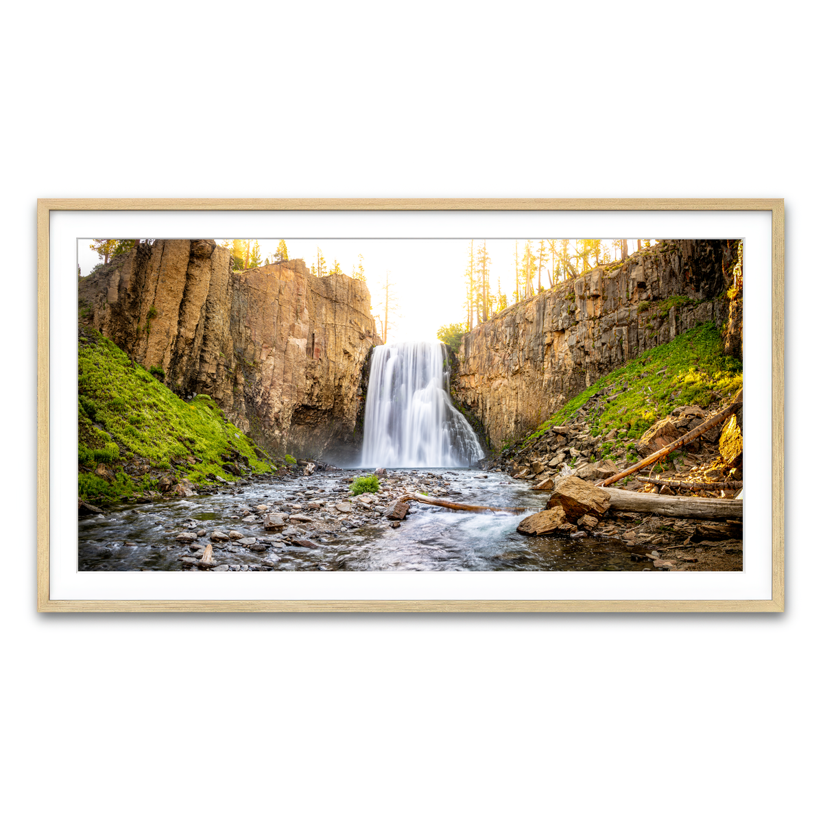 Framed Print 2x1 Natural