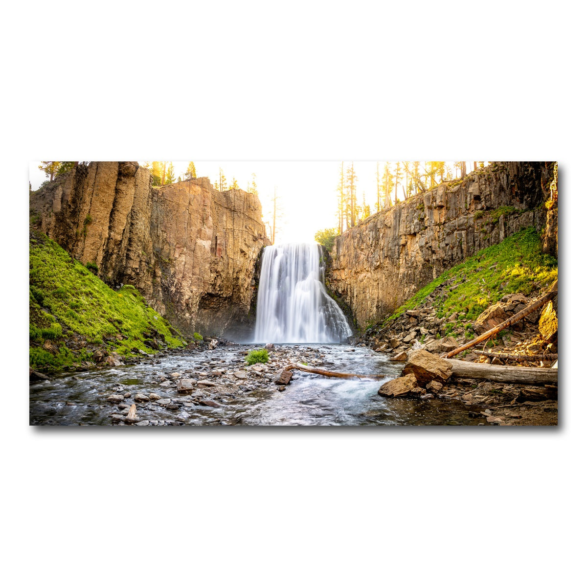 AUTO-MOCKUP WHITE | Rainbow Falls | 1 Piece | Gallery Wrap Canvas | group=2x1