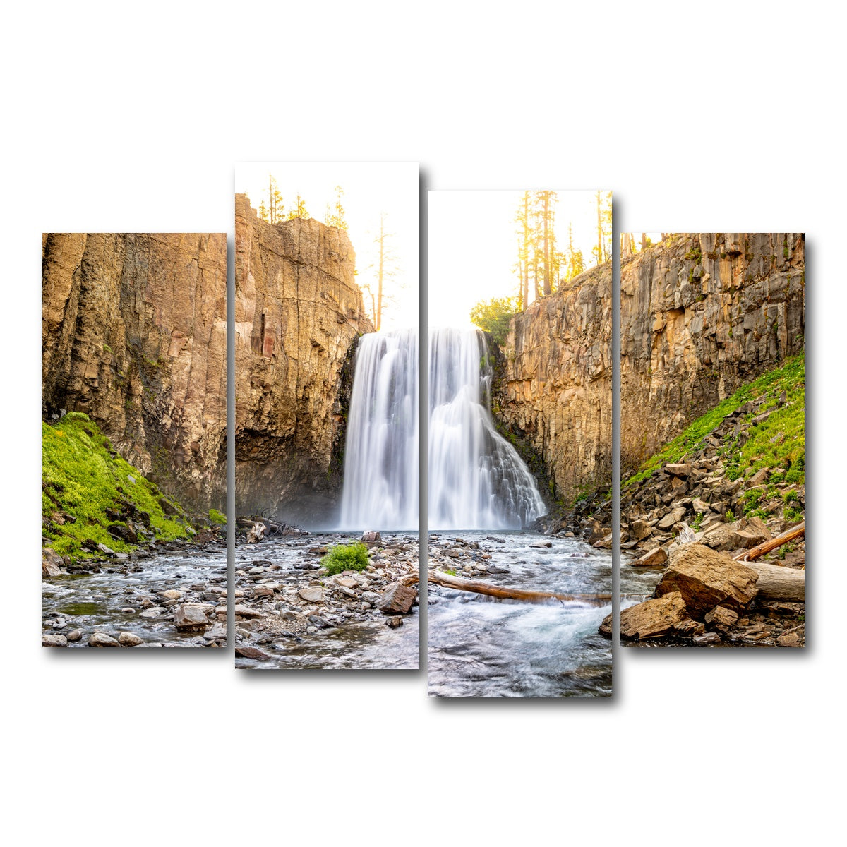 AUTO-MOCKUP WHITE | Rainbow Falls | 4 Piece | Gallery Wrap Canvas | group=4_normal