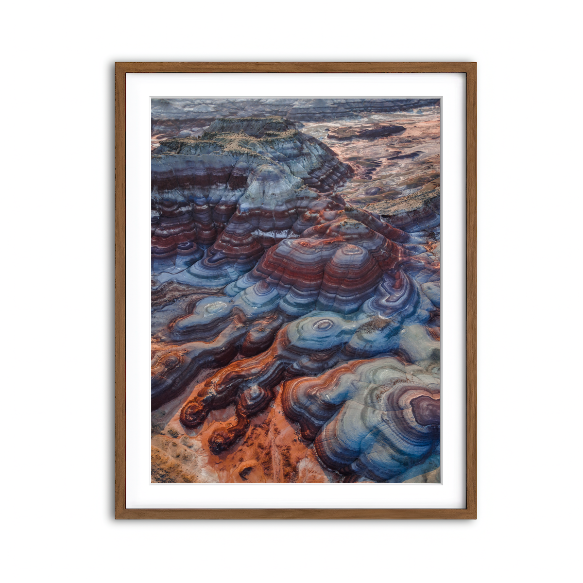 Framed Print 3x4 Walnut