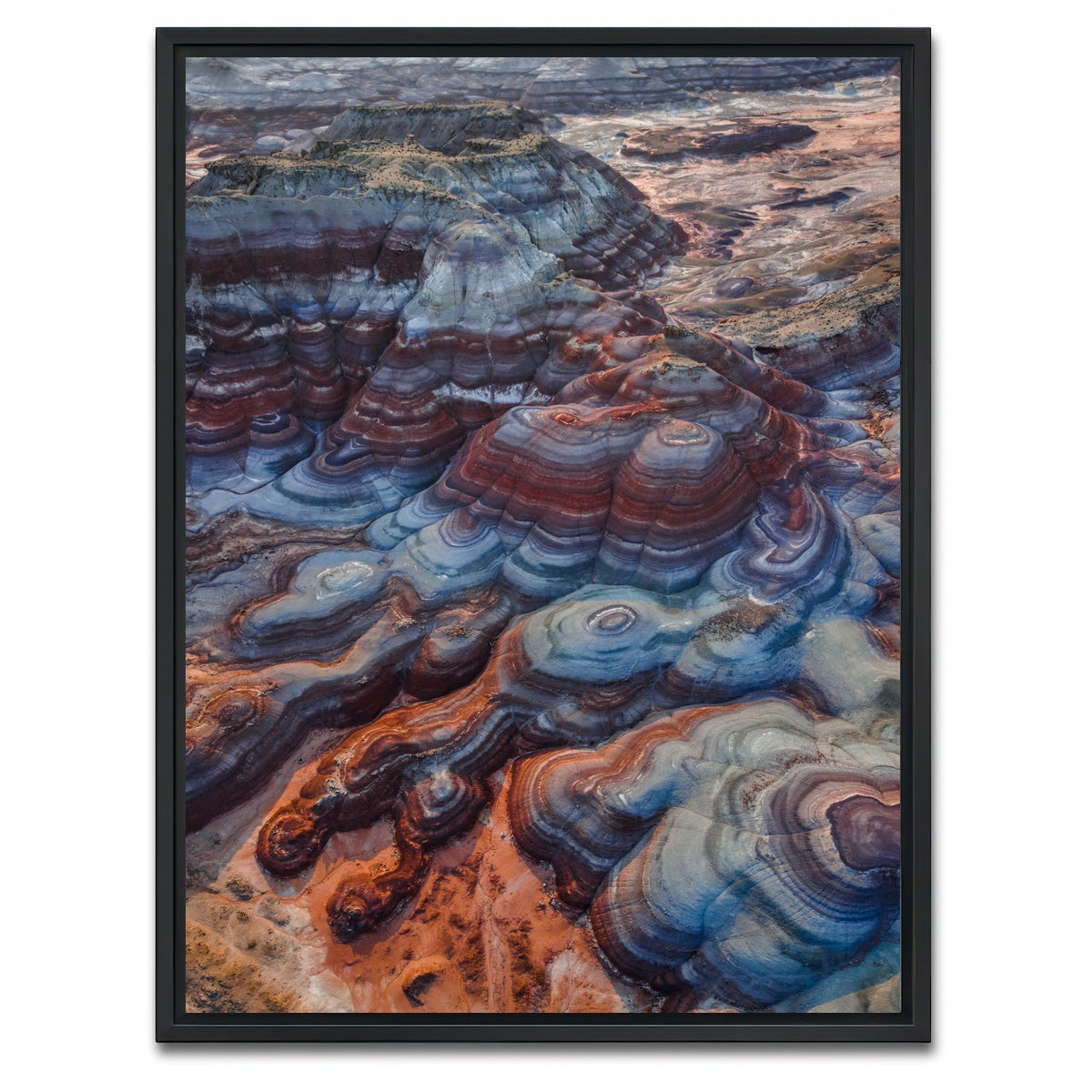 AUTO-MOCKUP WHITE | Rainbow Hills | 1 Piece | Black Framed Canvas | group=3x4