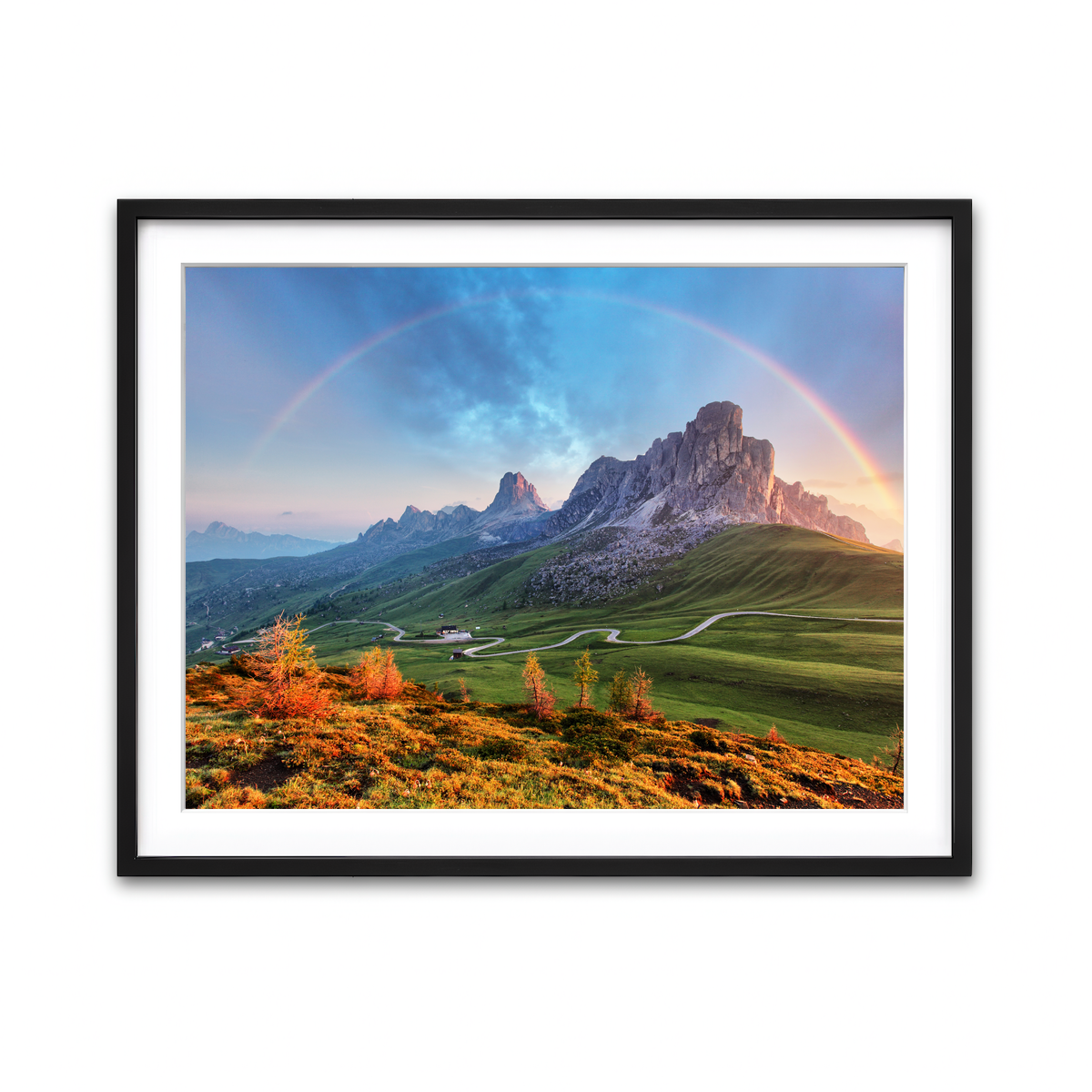 Framed Print 4x3 Black