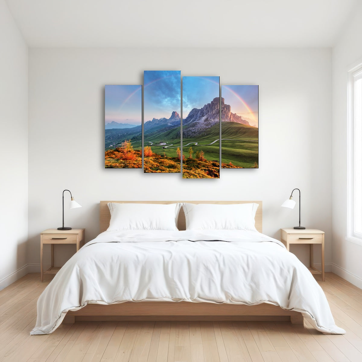 AUTO-MOCKUP ROOM | Rainbow In The Alps