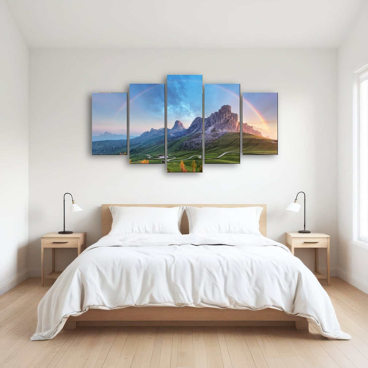 AUTO-MOCKUP ROOM | Rainbow In The Alps