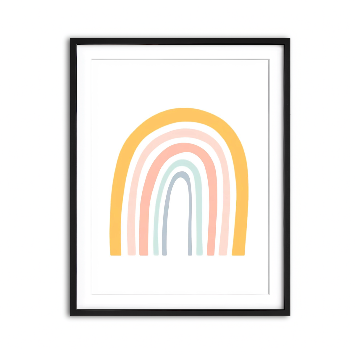 Framed Print 3x4 Black