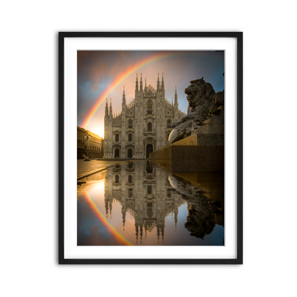 Framed Print 3x4 Black