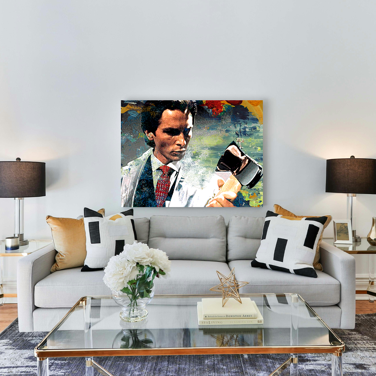 Raincoat & Axe Wall Art