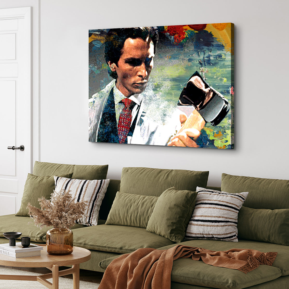 Raincoat & Axe Wall Art