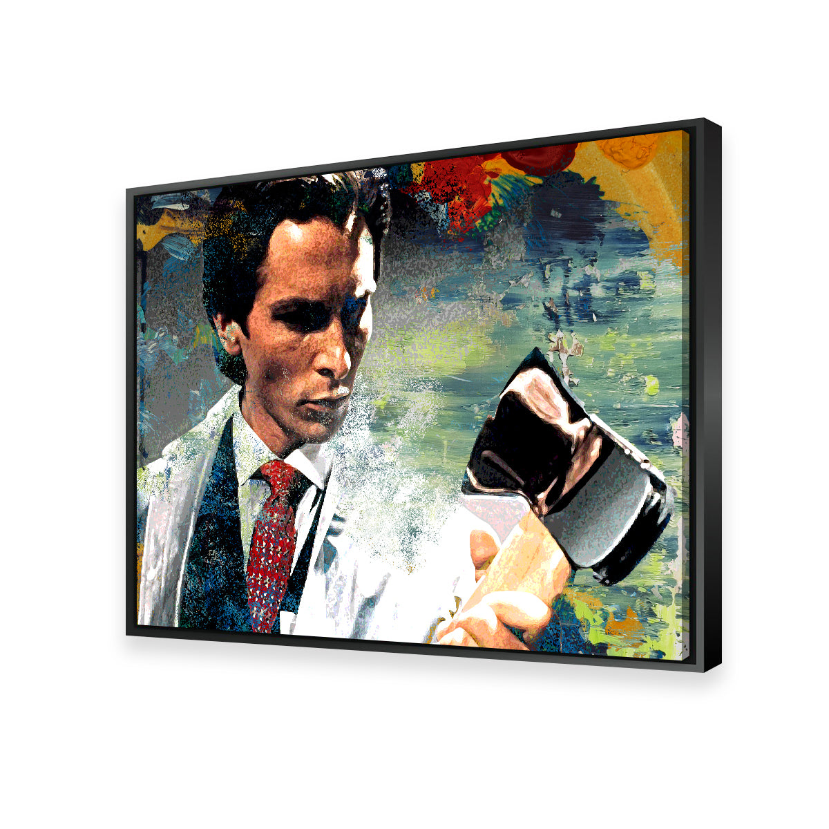 Raincoat & Axe Wall Art