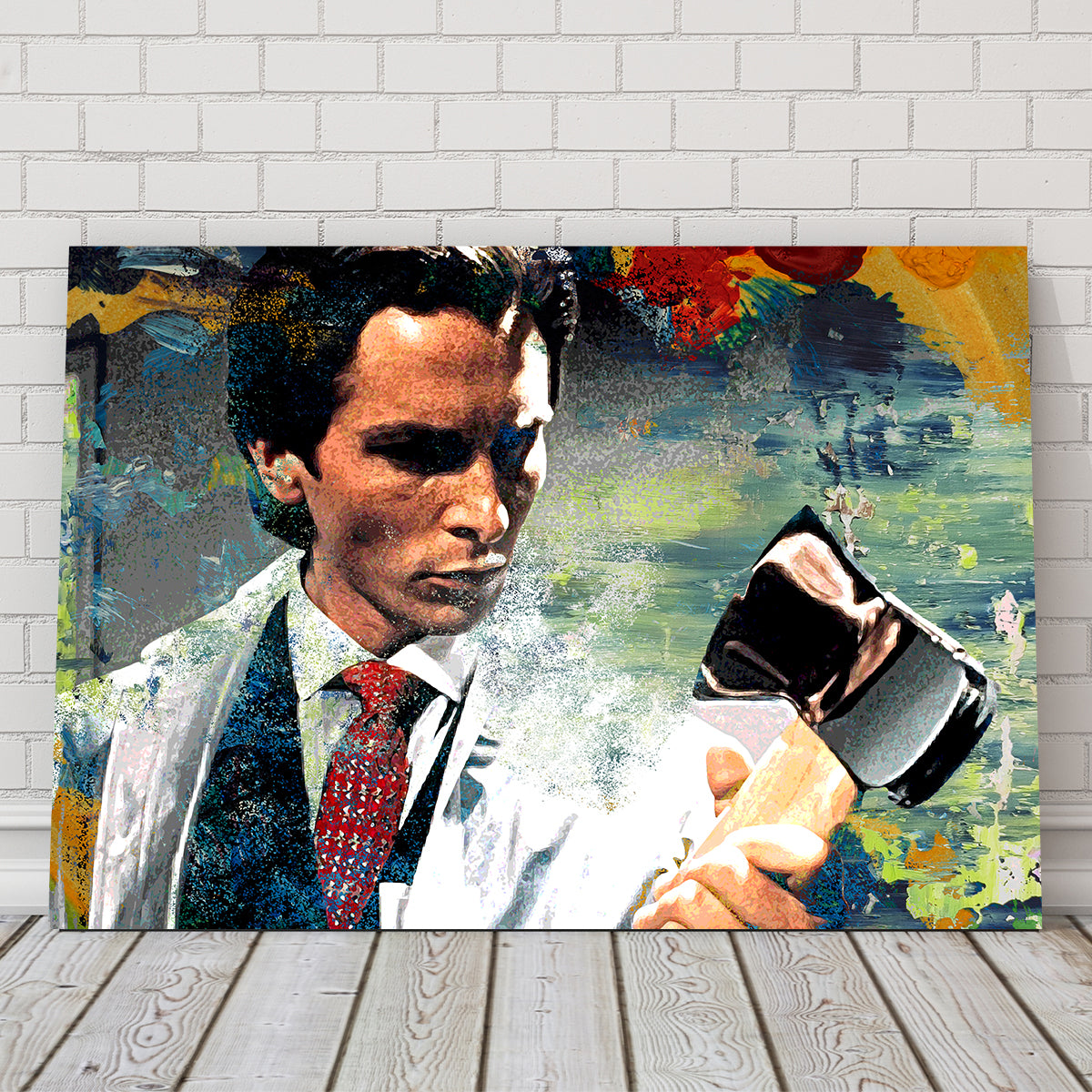 Raincoat & Axe Wall Art