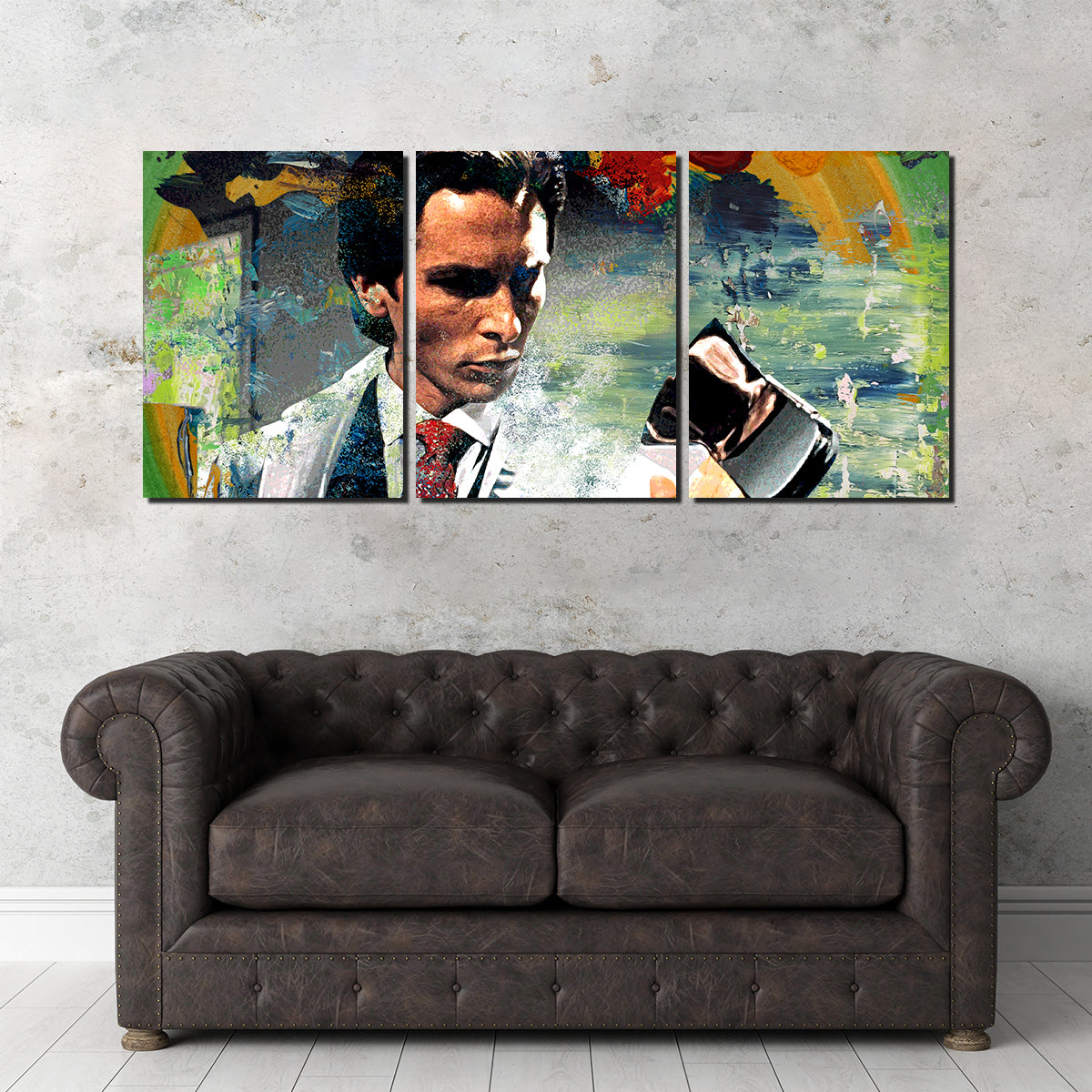 Raincoat & Axe Wall Art