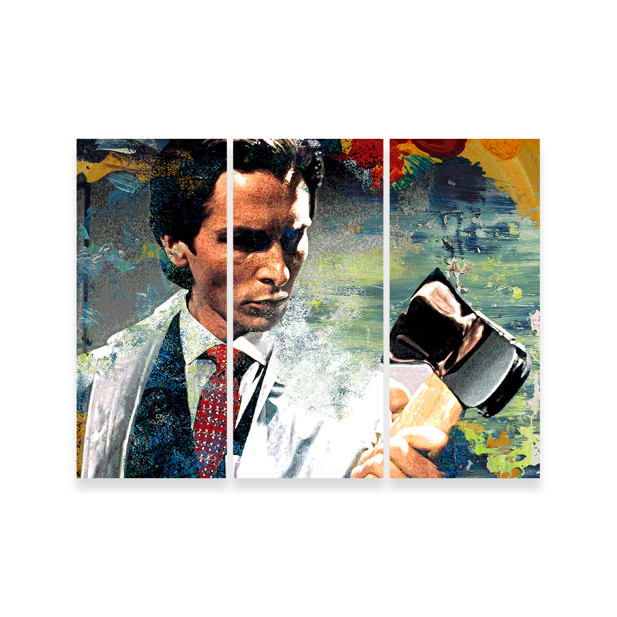 Raincoat & Axe Wall Art