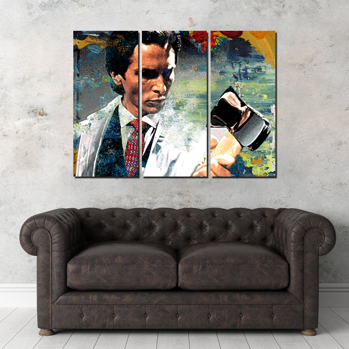 Raincoat & Axe Wall Art