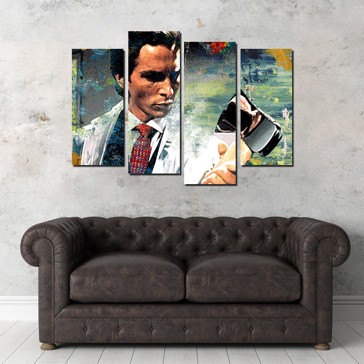 Raincoat & Axe Wall Art