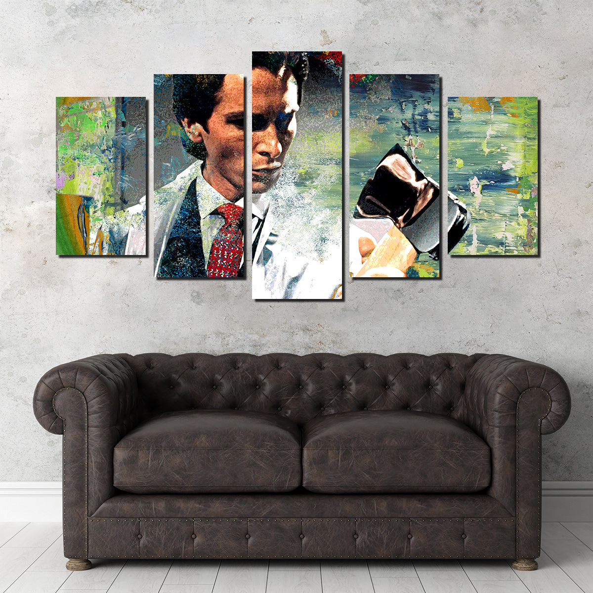 Raincoat & Axe Wall Art