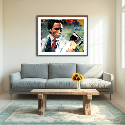 AUTO-MOCKUP ROOM | Raincoat & Axe Wall Art