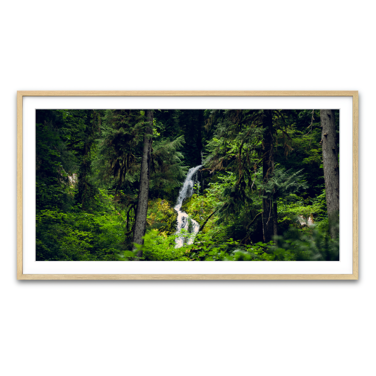 Framed Print 2x1 Natural