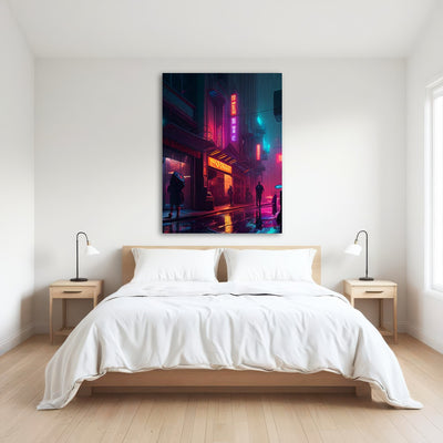 AUTO-MOCKUP ROOM | Rainy Stroll in Neo Chinatown