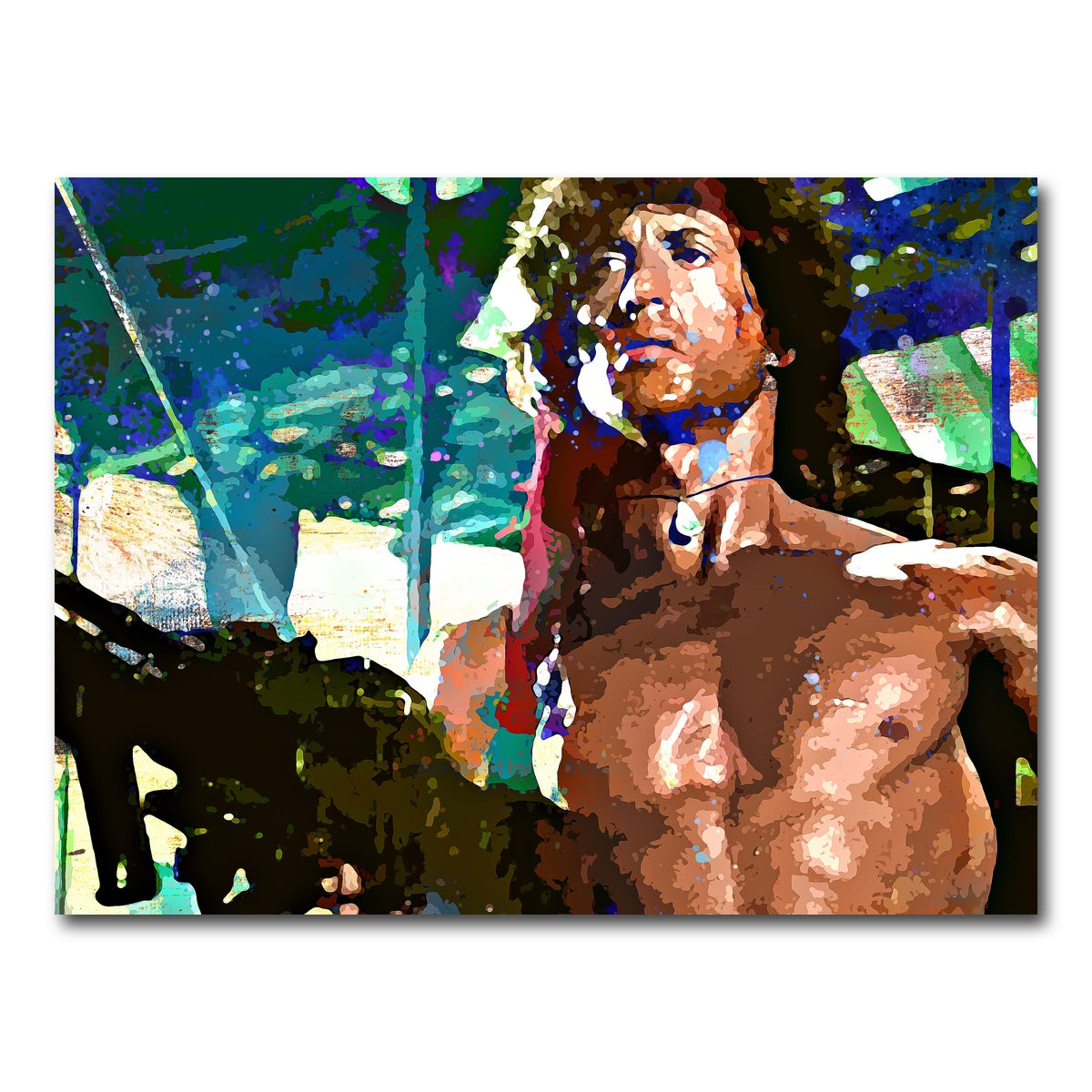 AUTO-MOCKUP WHITE | Rambo | 1 Piece | Gallery Wrap Canvas | group=4x3