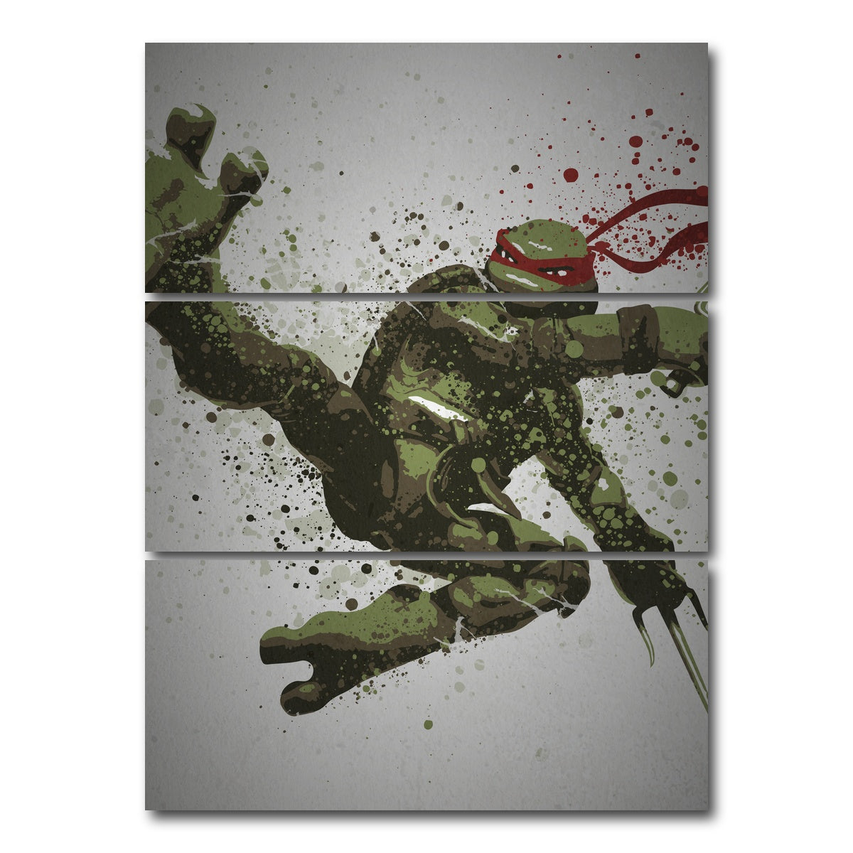 AUTO-MOCKUP WHITE | Raphael | 3 Piece | Gallery Wrap Canvas | group=8x18_stacked