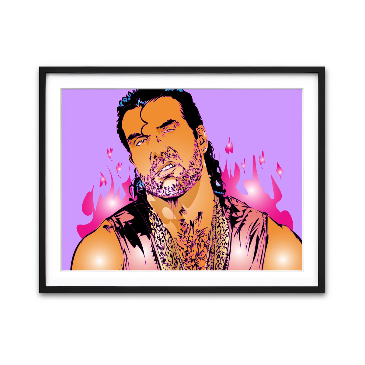 Framed Print 4x3 Black