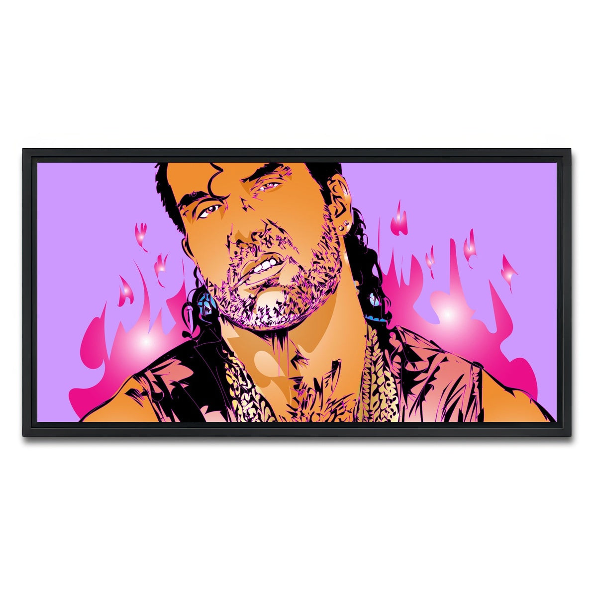 AUTO-MOCKUP WHITE | Razor Ramone | 1 Piece | Black Framed Canvas | group=2x1