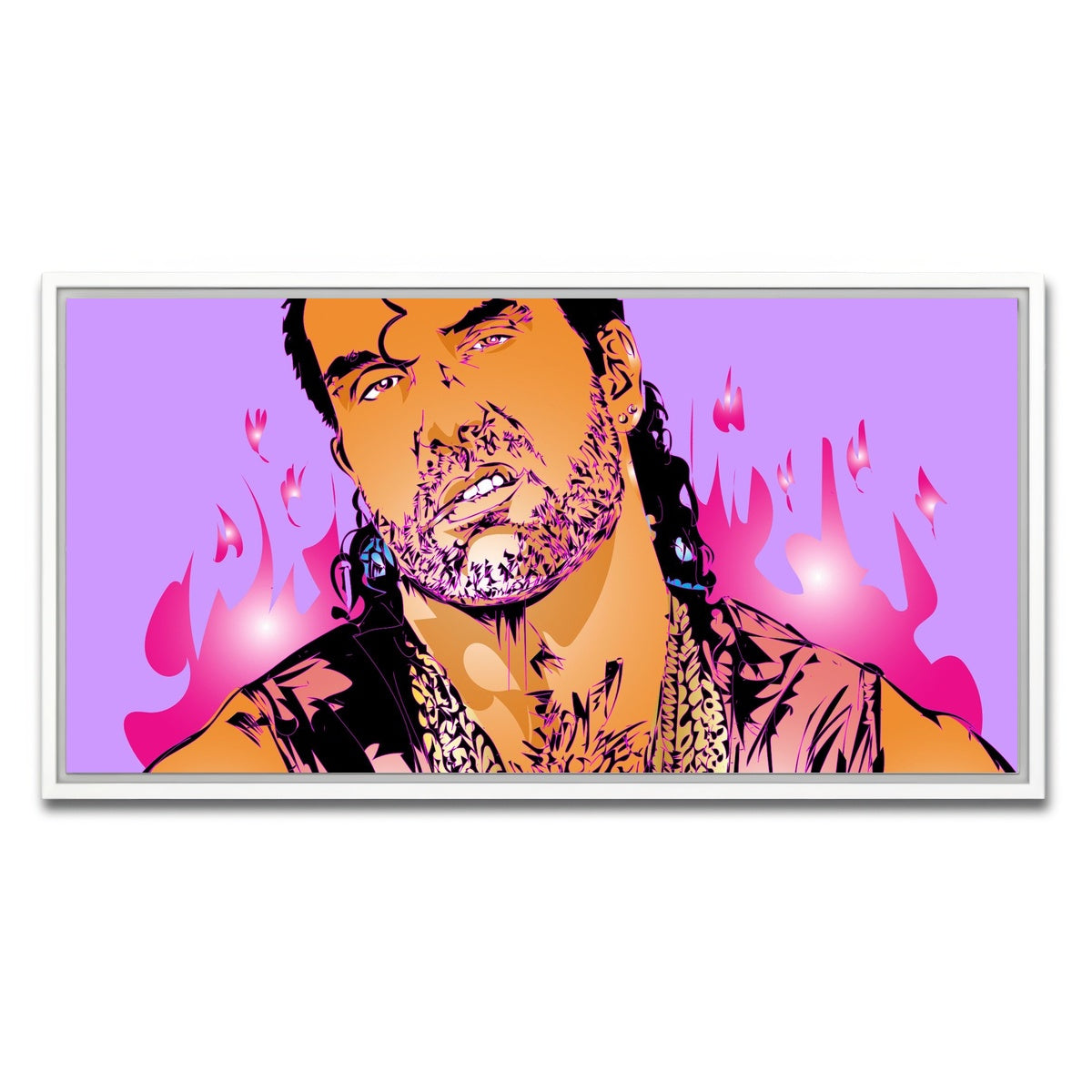 AUTO-MOCKUP WHITE | Razor Ramone | 1 Piece | White Framed Canvas | group=2x1