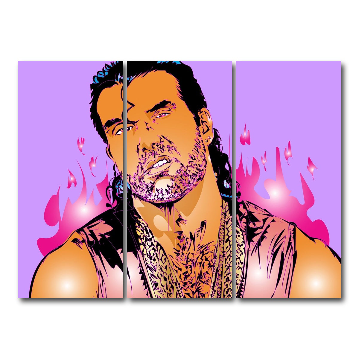 AUTO-MOCKUP WHITE | Razor Ramone | 3 Piece | Gallery Wrap Canvas | group=8x18