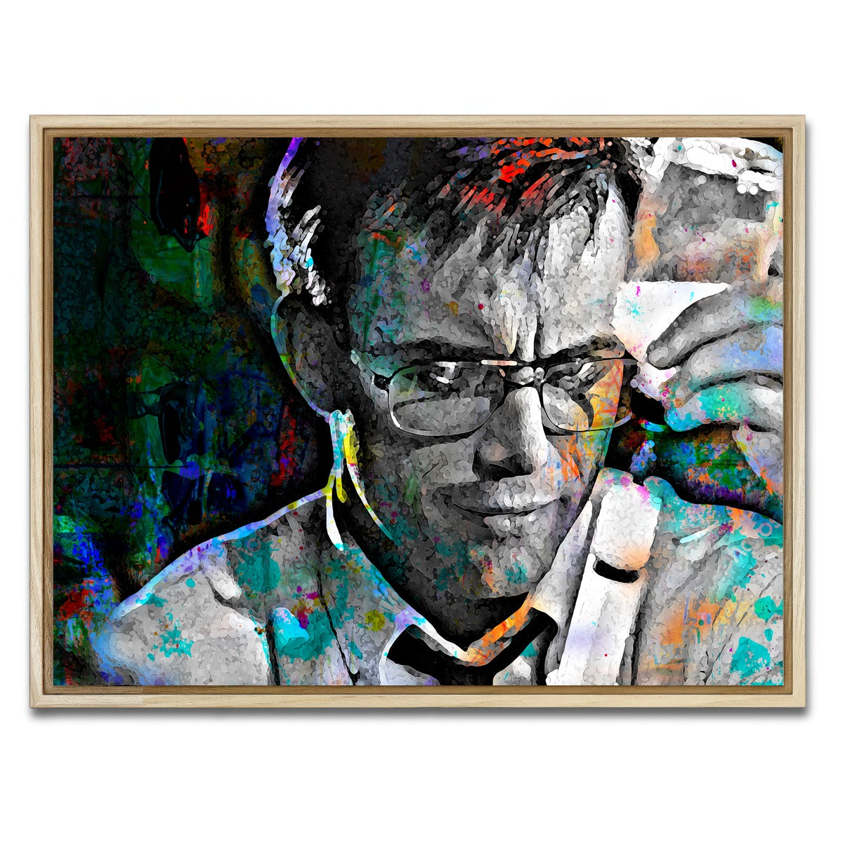 AUTO-MOCKUP WHITE | Re-Animator | 1 Piece | Natural Framed Canvas | group=4x3