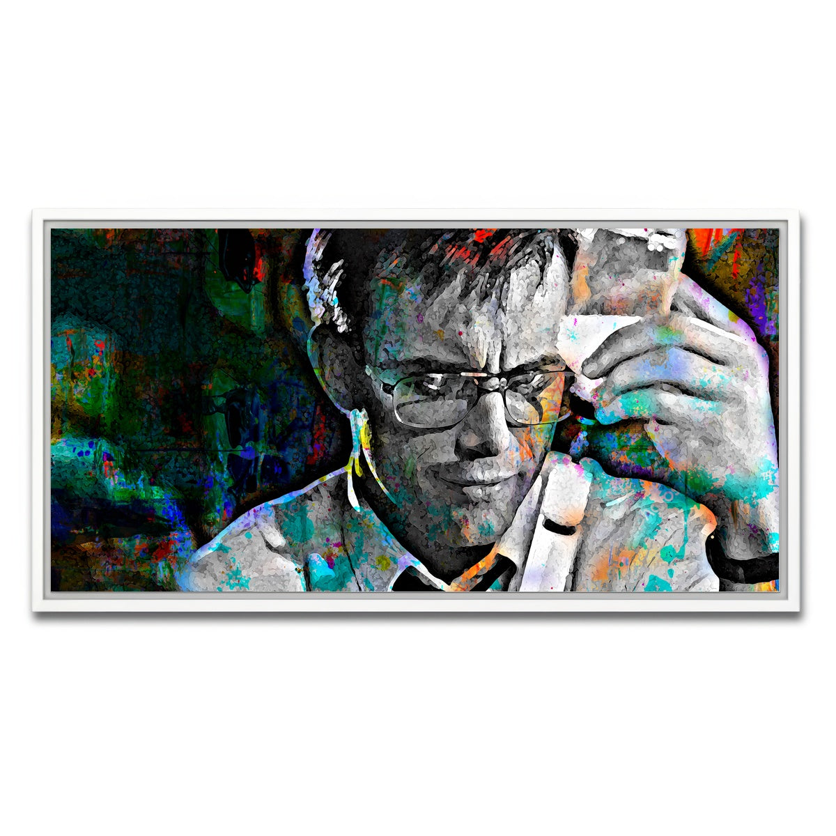 AUTO-MOCKUP WHITE | Re-Animator | 1 Piece | White Framed Canvas | group=2x1