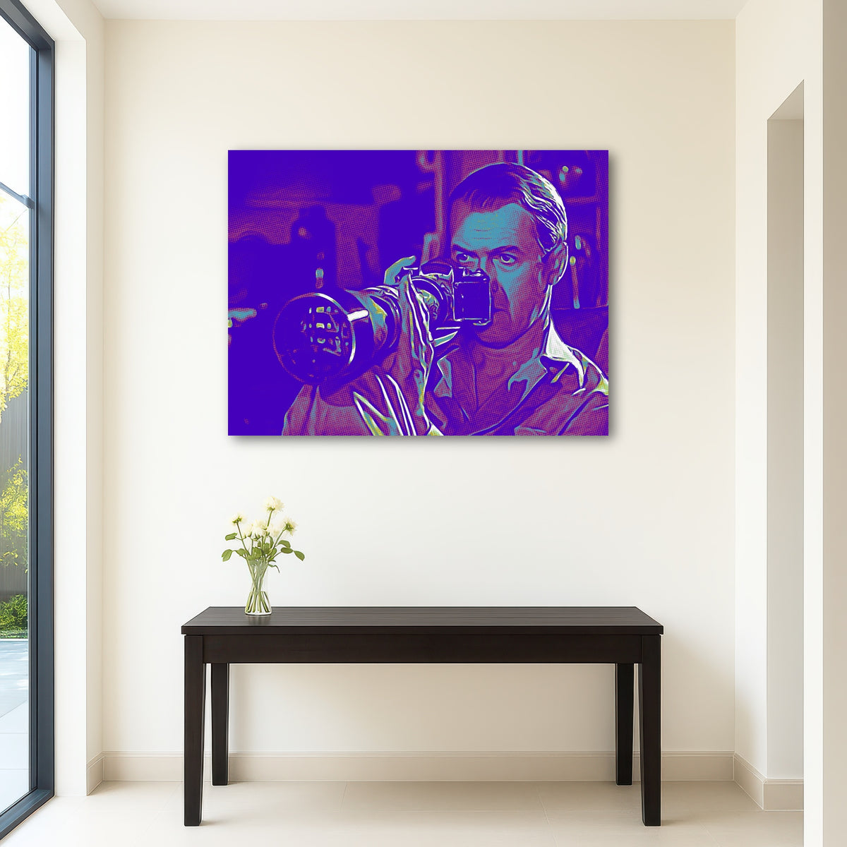 AUTO-MOCKUP ROOM | Rear Window POP Wall Art