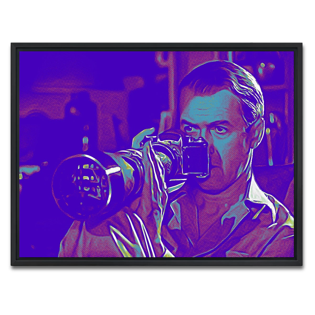 AUTO-MOCKUP WHITE | Rear Window POP Wall Art | 1 Piece | Black Frame | group=4x3