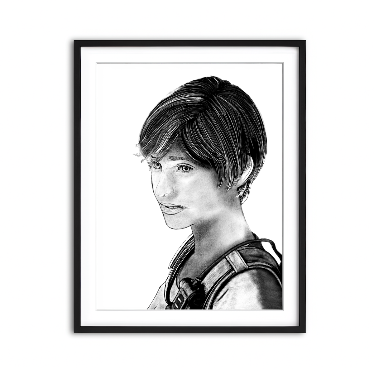 Framed Print 3x4 Black