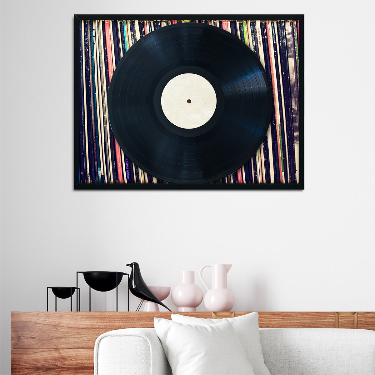 Record Wall Wall Art