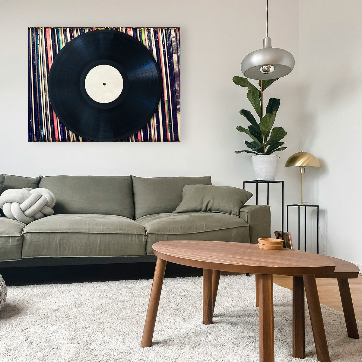 Record Wall Wall Art