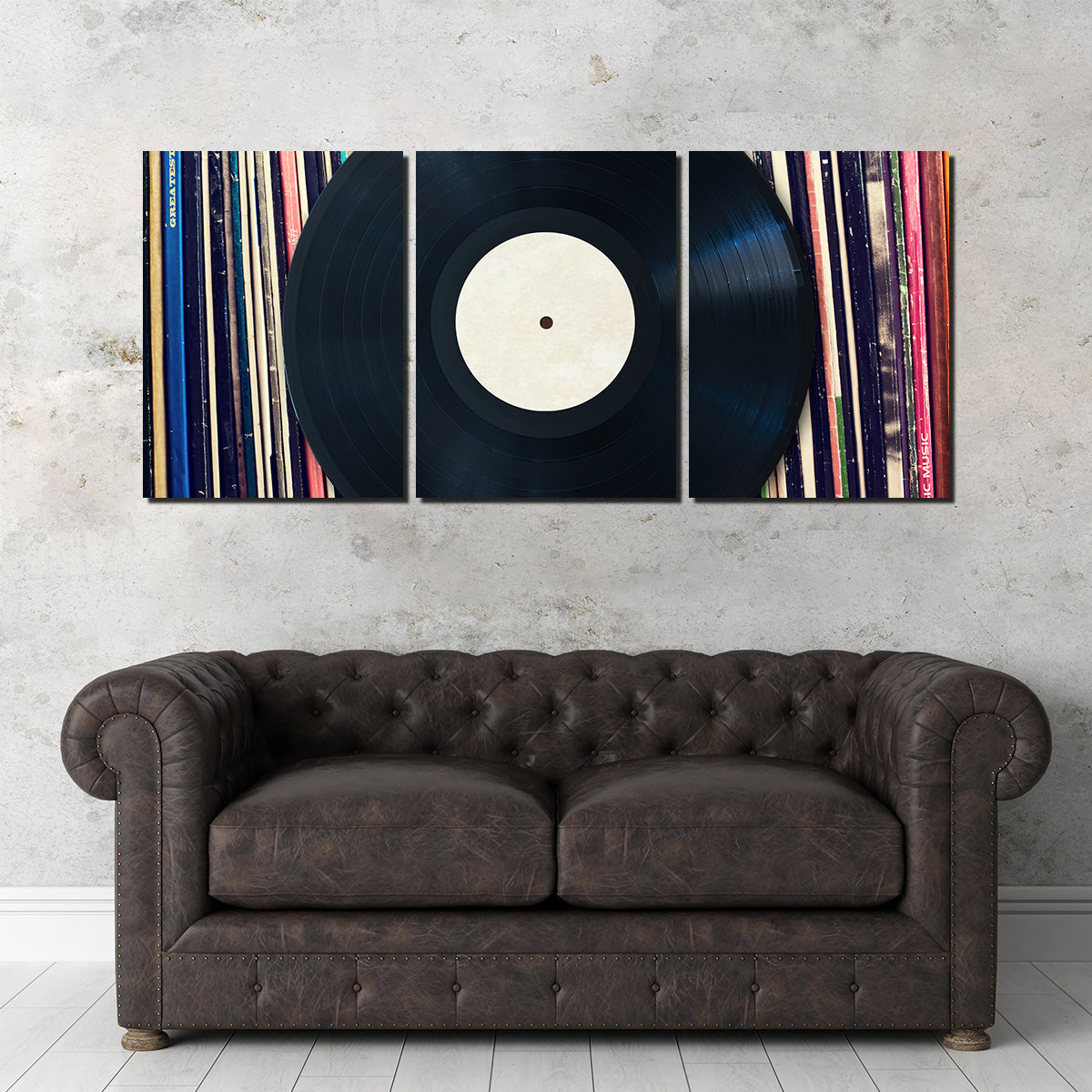 Record Wall Wall Art