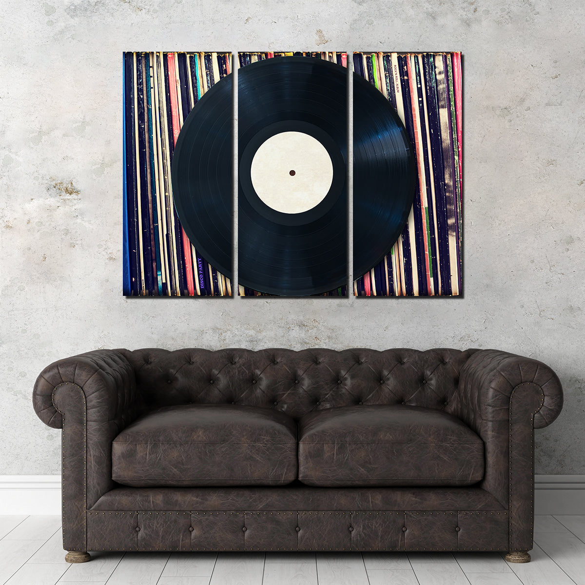 Record Wall Wall Art